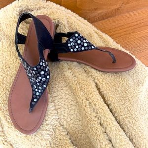 RAM PRINCE sandals.  Size 7 1/2 M w/ sparkles!